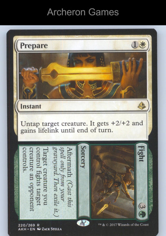 Prepare // Fight 220 R MTG Card Amonkhet