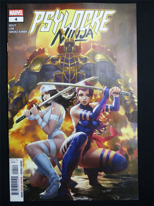 PSYLOCKE: Ninja #4 Cvr A - Jul 2026 Marvel Comic #48S