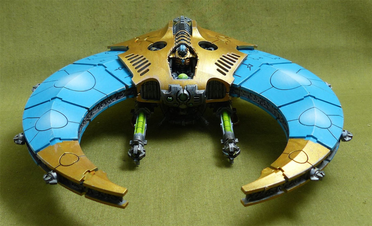Night Scythe painted - Necrons - Warhammer 40K #2CW