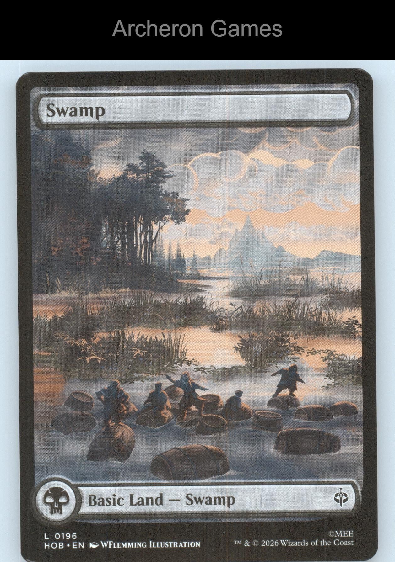 Swamp (0196) HOB 196 Land MTG Card The Hobbit