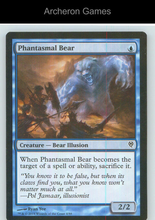 Phantasmal Bear JVV 4 C MTG Card NM/EX+