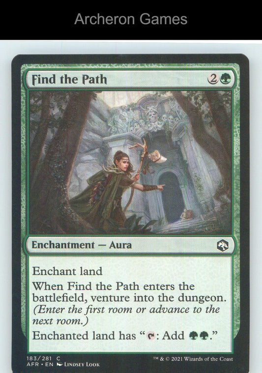 Find the Path AFR 183 C MTG Card NM/EX+