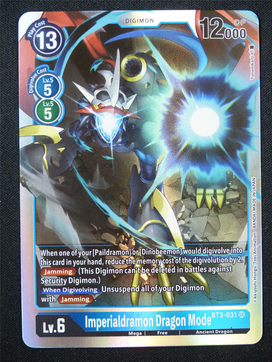 Imperialdramon Dragon Mode BT3-031 SR - Digimon Card #38W