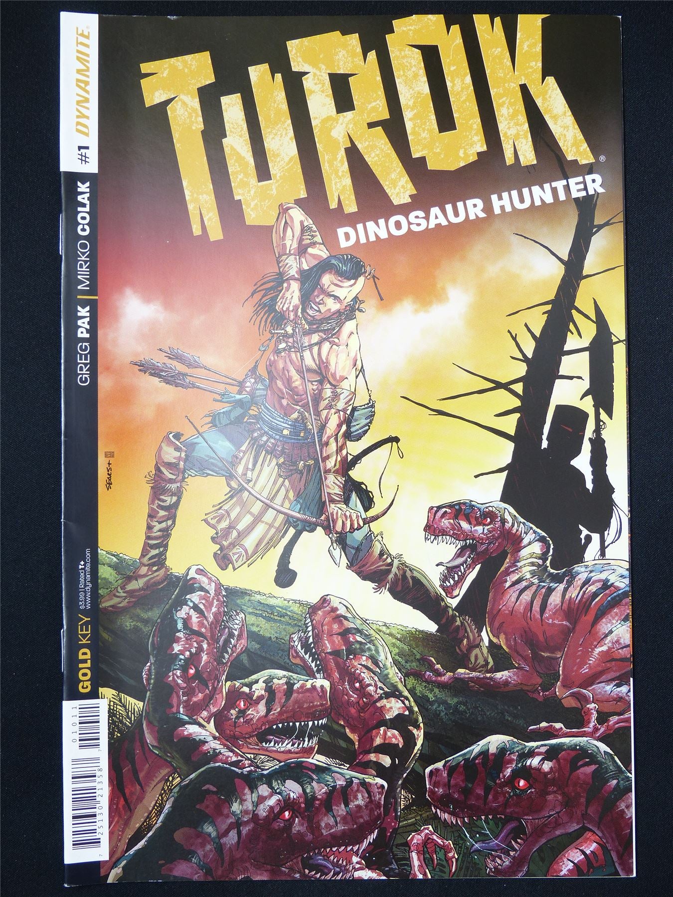 TUROK Dinosaur Hunter #1 - Dynamite Comic #19W