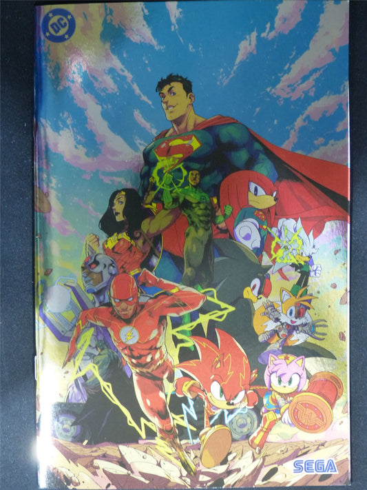 DC x SONIC The Hedgehog: Metal Legion #1 Foil Cvr A - Jul 2026 DC Comic #FB