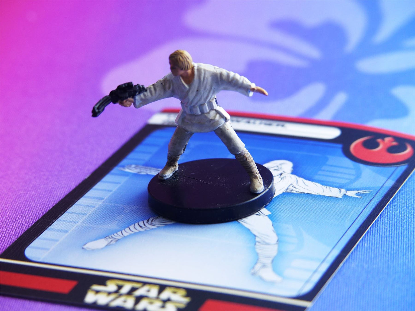 Luke Skywalker, Rebel 10/60 - Star Wars Miniatures Game