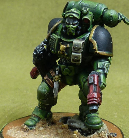 Lieutenant in Phobos Armour painted - Space Marines - Warhammer 40K #5BL
