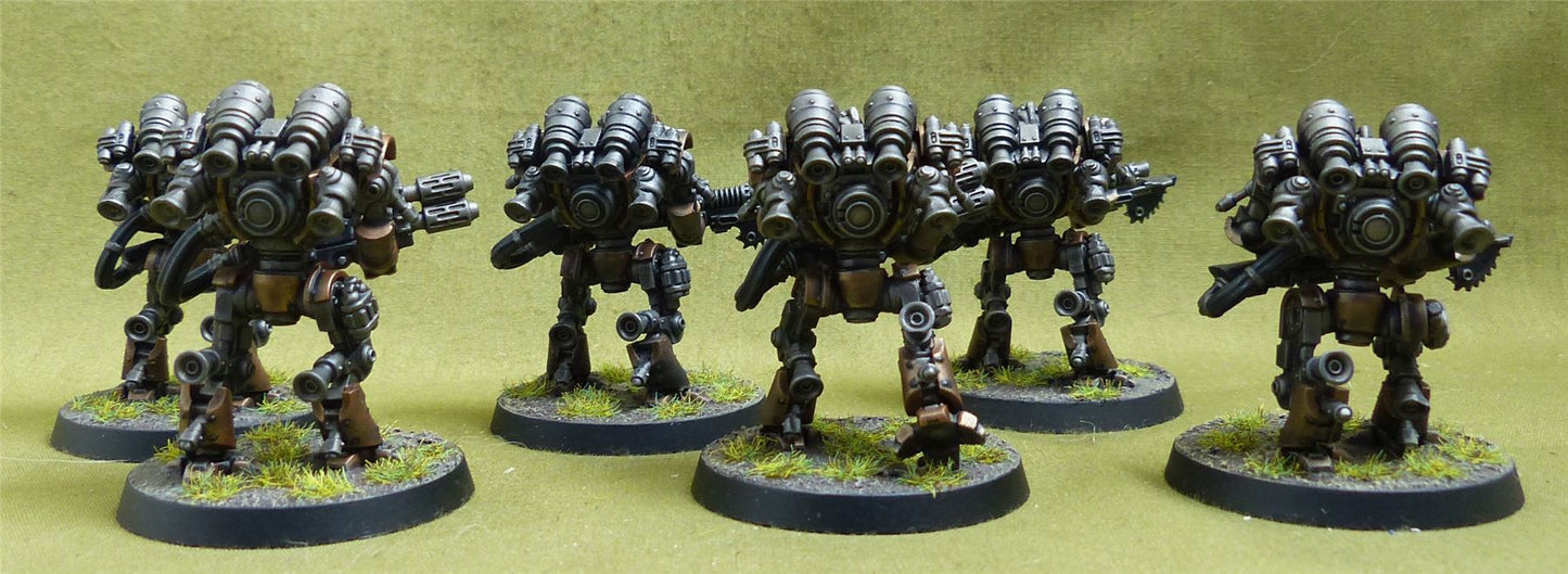 Thallax Cohort painted - Mechanicum - Warhammer Horus Heresy #ET