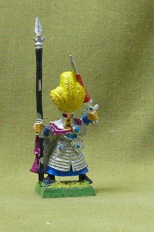 Classic Metal Elven Soldier - High Elves - Warhammer Fantasy #7B