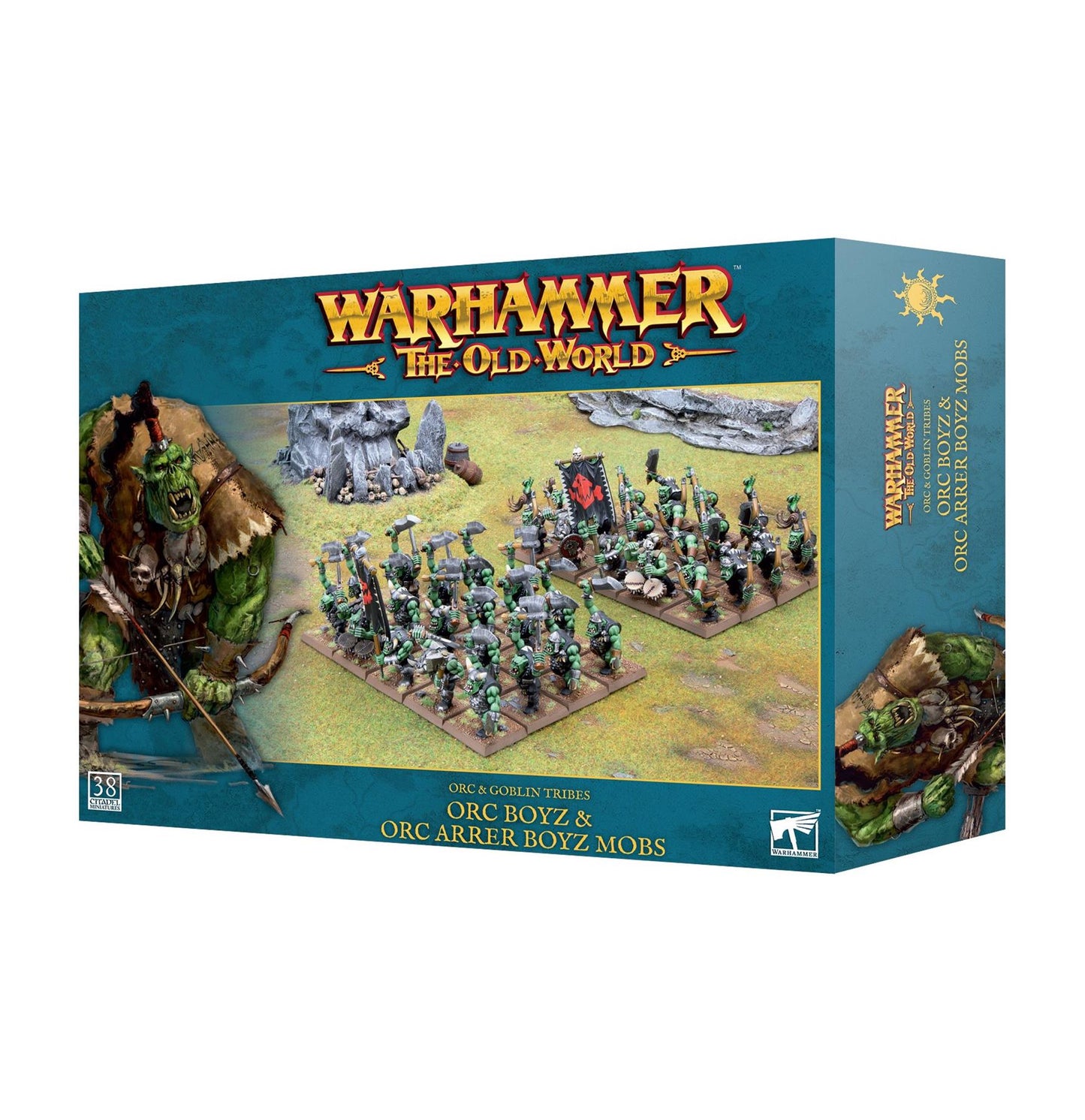 Orc Boyz & Orc Arrer Boyz Mobs - Orc and goblin tribes - Warhammer Old world - Available from 04/05/2024