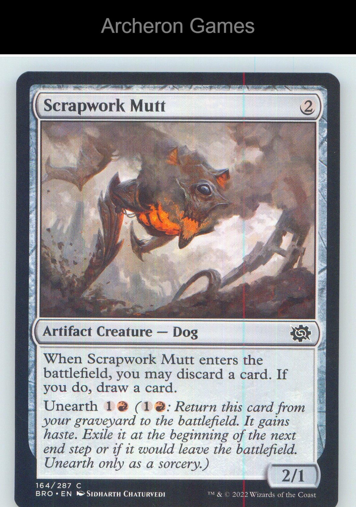 Scrapwork Mutt BRO 164 C MTG Card NM/EX+
