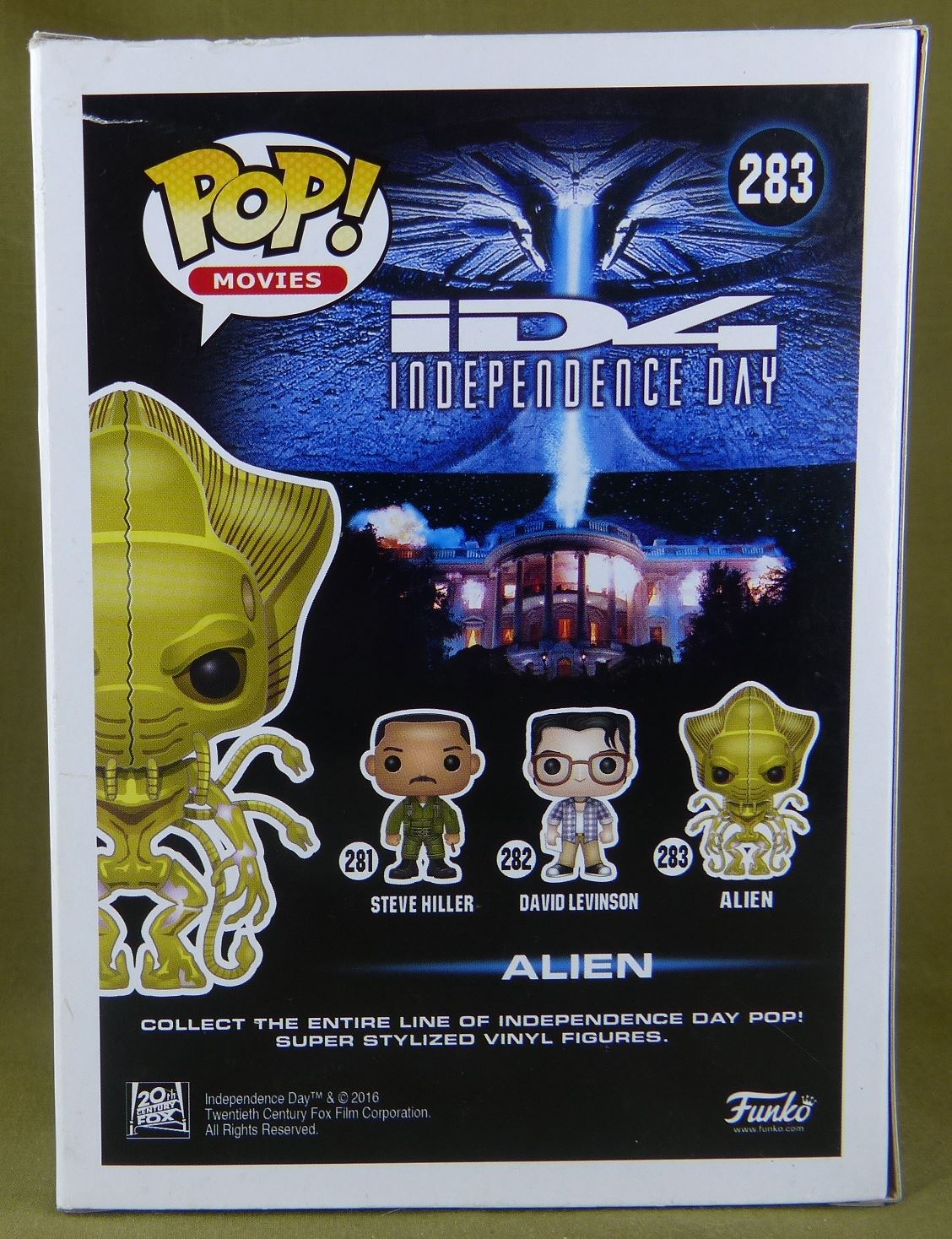 Alien - Independence Day #283 - Funko POP #2WA