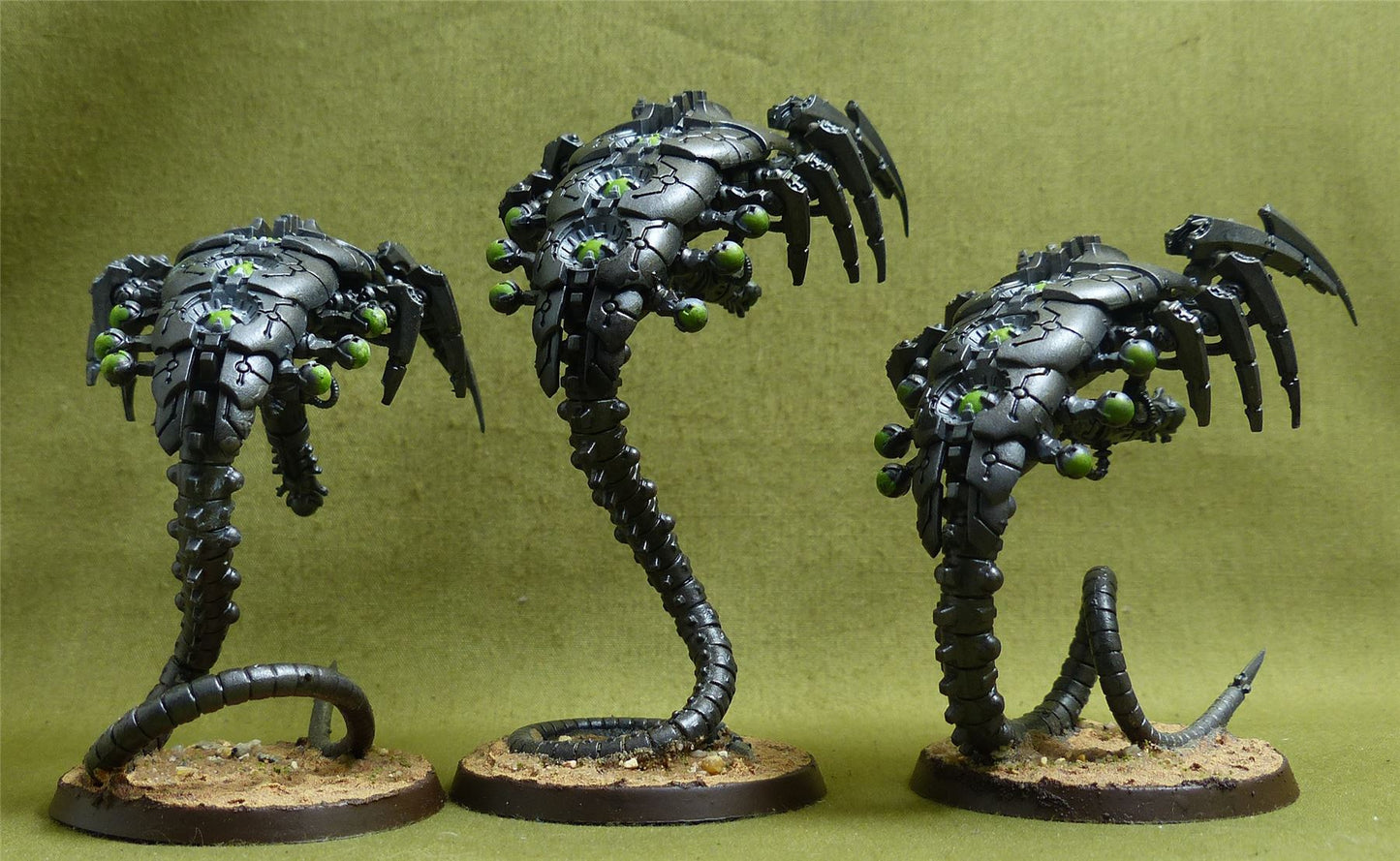 Canoptek Wraiths painted - Necrons - Warhammer 40K #1AV