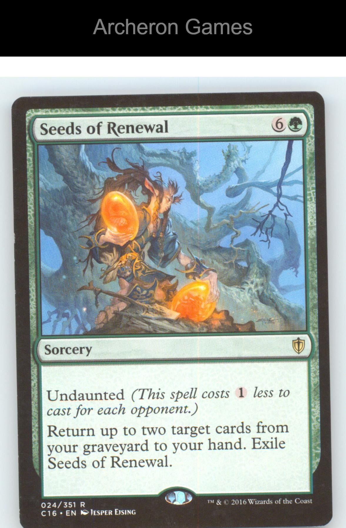 Seeds of Renewal C16 24 R MTG Card NM/EX+