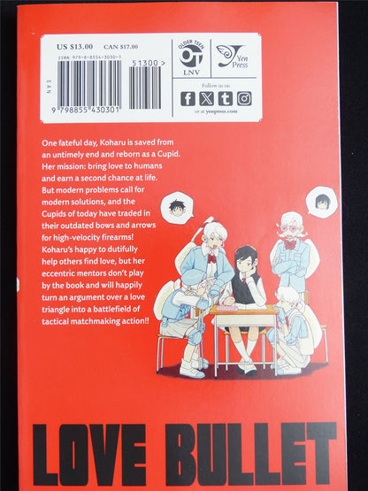 Love Bullet volume 1 - Yen Press Manga #14S