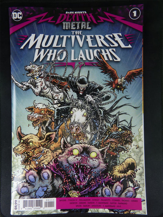 DARK Nights: Death Metal the Multiverse Who Laughs #1 - DC Comic #2Q5