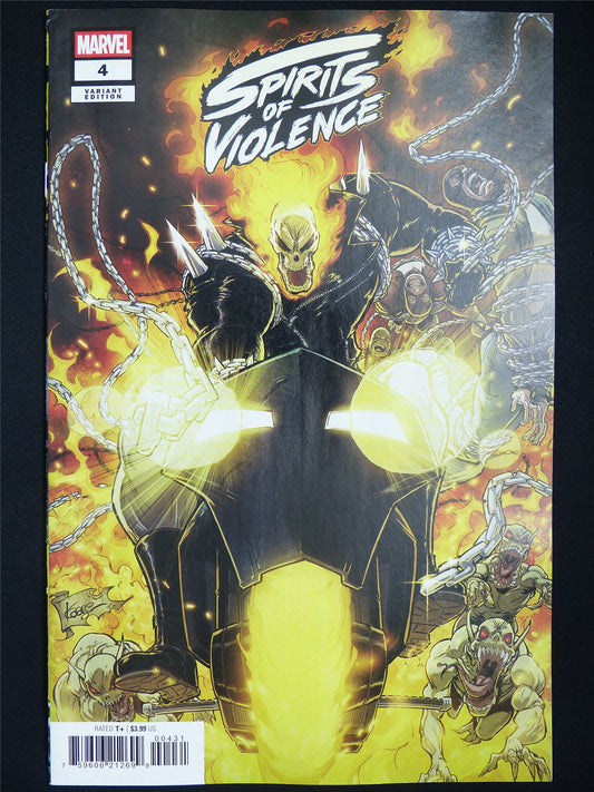 SPIRITS of Violence #4 Variant Cvr - Marvel Comic #1AP