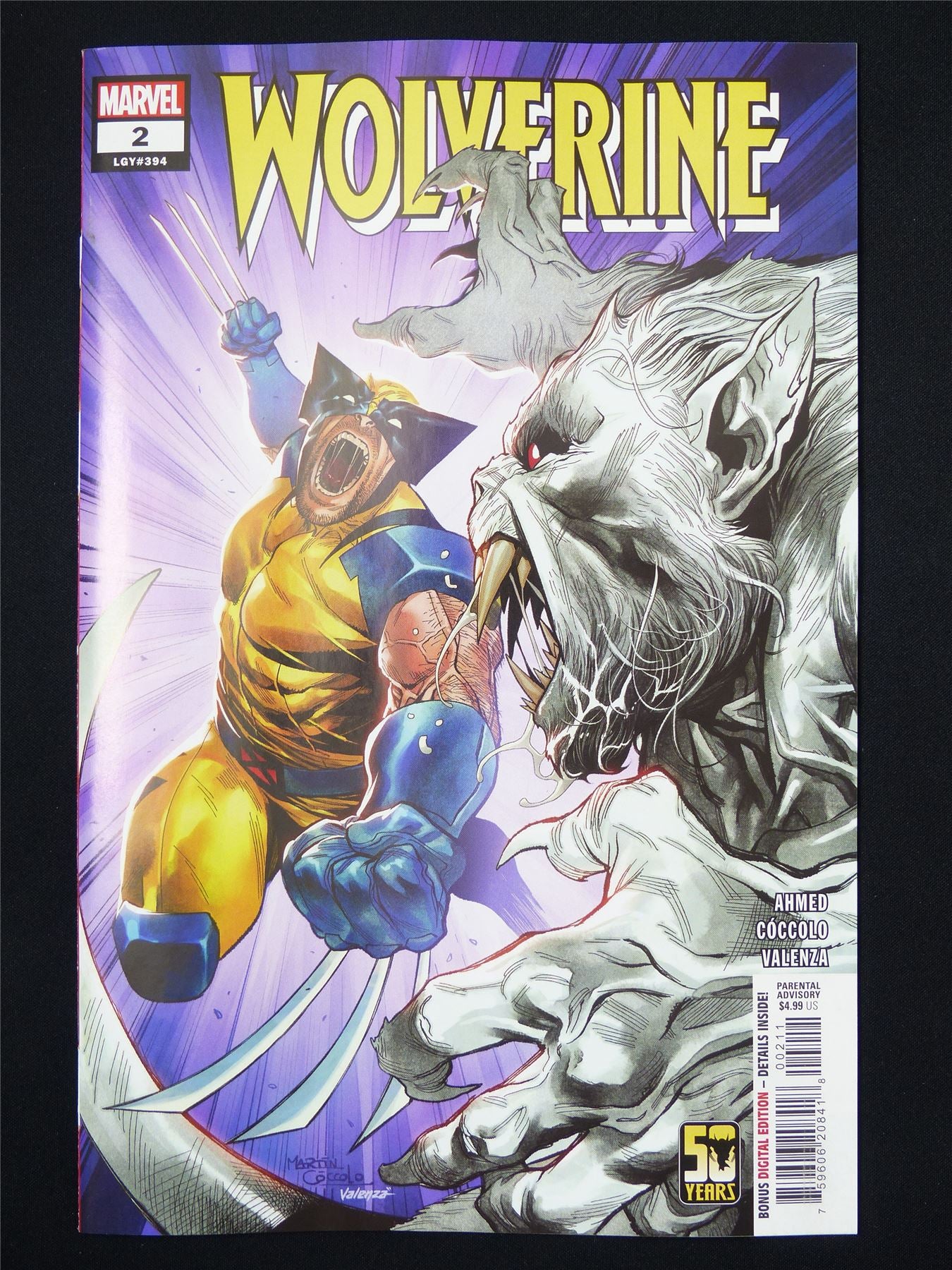 WOLVERINE #2 - B&B Dec 2024 Marvel Comic #2UJ