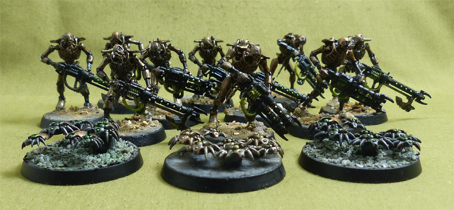 Warriors Painted - Necrons - Warhammer 40K #1R0