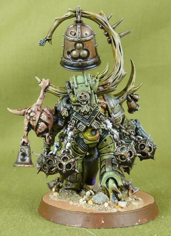 Noxious Blight bringer - Death Guard - Painted - Warhammer AoS 40k #2B7