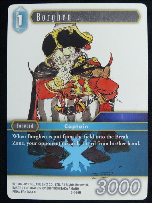 Borghen 6-039H - Final Fantasy Card #4T2