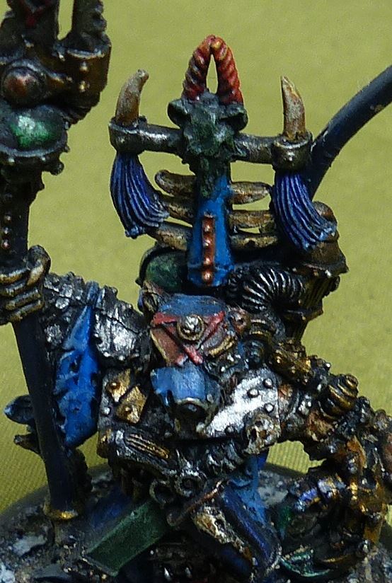 Classic Metal Ikit Claw Chief Warlock First Print painted OOP - Skaven - Warhammer AoS #53J