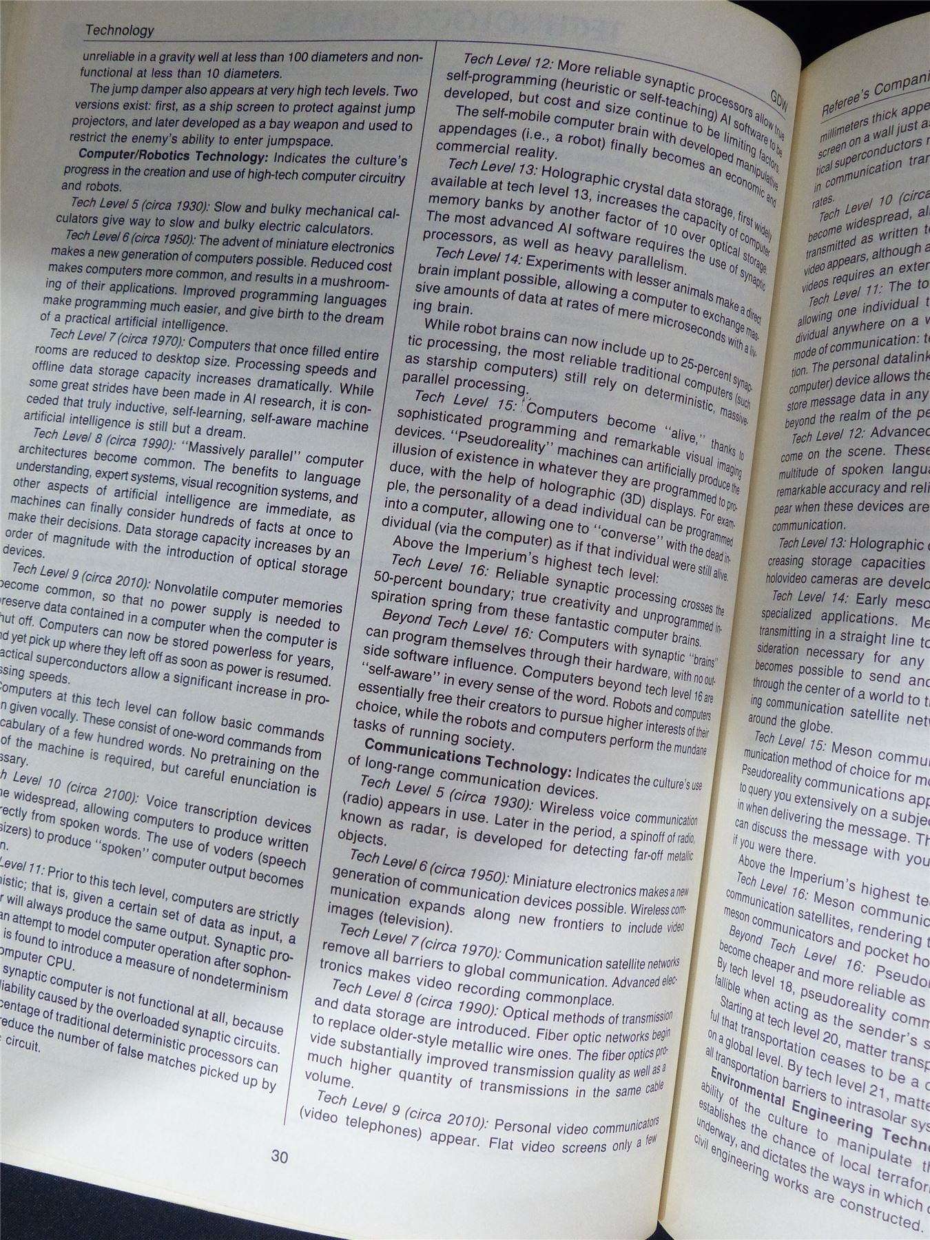 MegaTraveller Referee's Companion - GDW Roleplaying Booklet #2RE