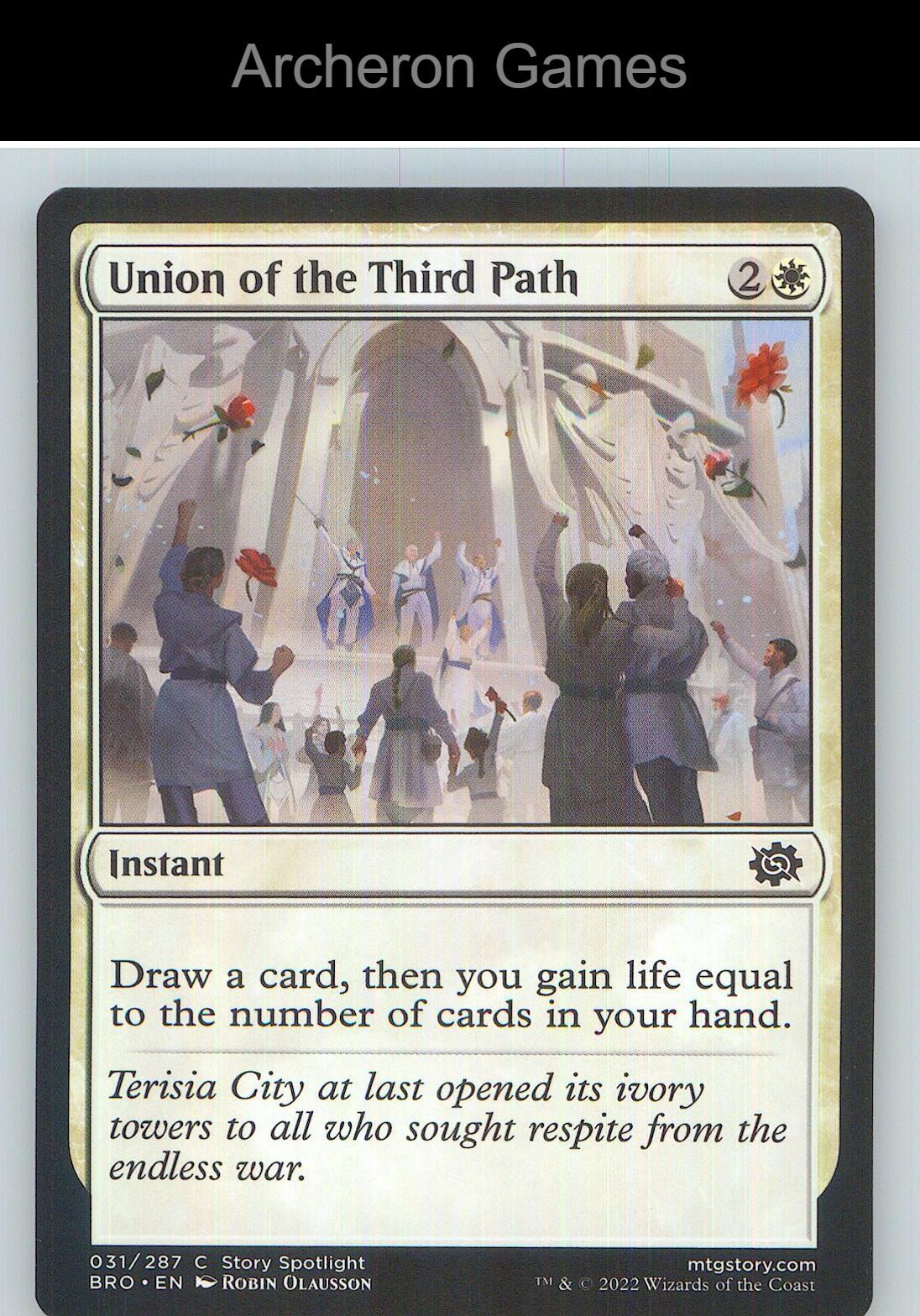 Union of the Third Path BRO 31 C MTG Card NM/EX+