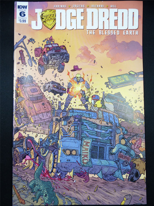 JUDGE Dredd: The Blessed Earth #6 - IDW Comic #39K