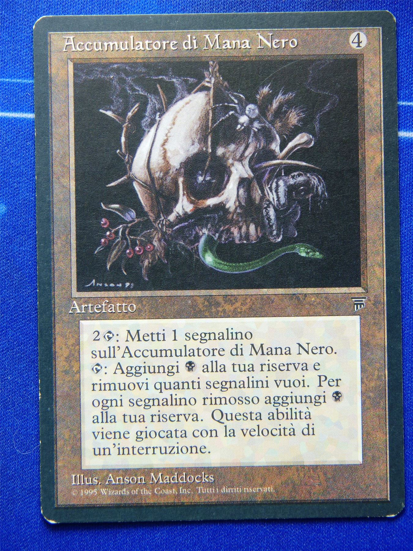 Accumulatore di Mana Nero - Mtg Card #57E