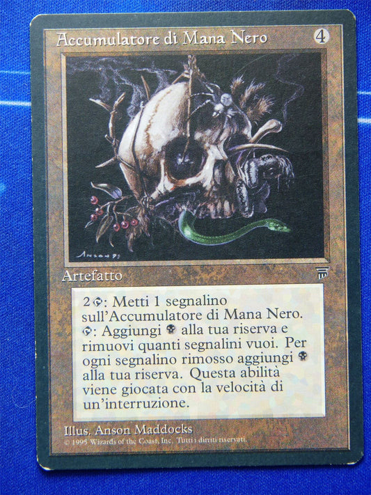 Accumulatore di Mana Nero - Mtg Card #57E