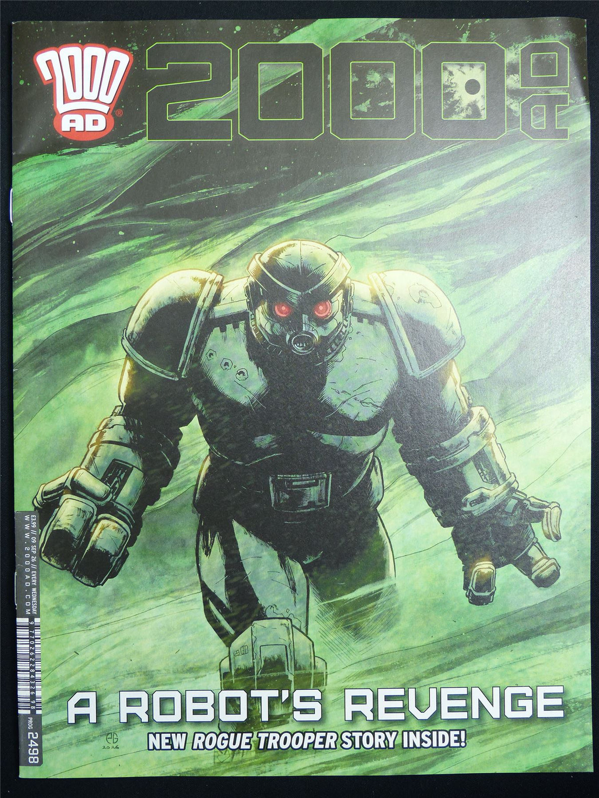 2000AD: A Robot's Revenge #2498 - 2000AD Comic Magazine #4FJ