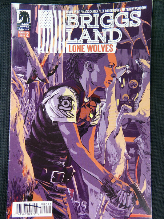 BRIGGS Land:Lone Wolves #2 - Dark horse Comic #166