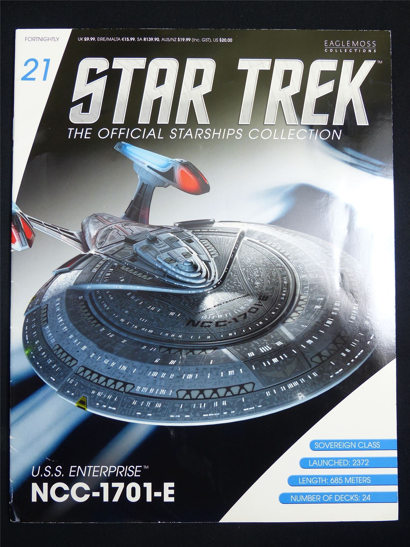 Star Trek The official Starships Collection #21 - Eaglemoss Magazine #2X9
