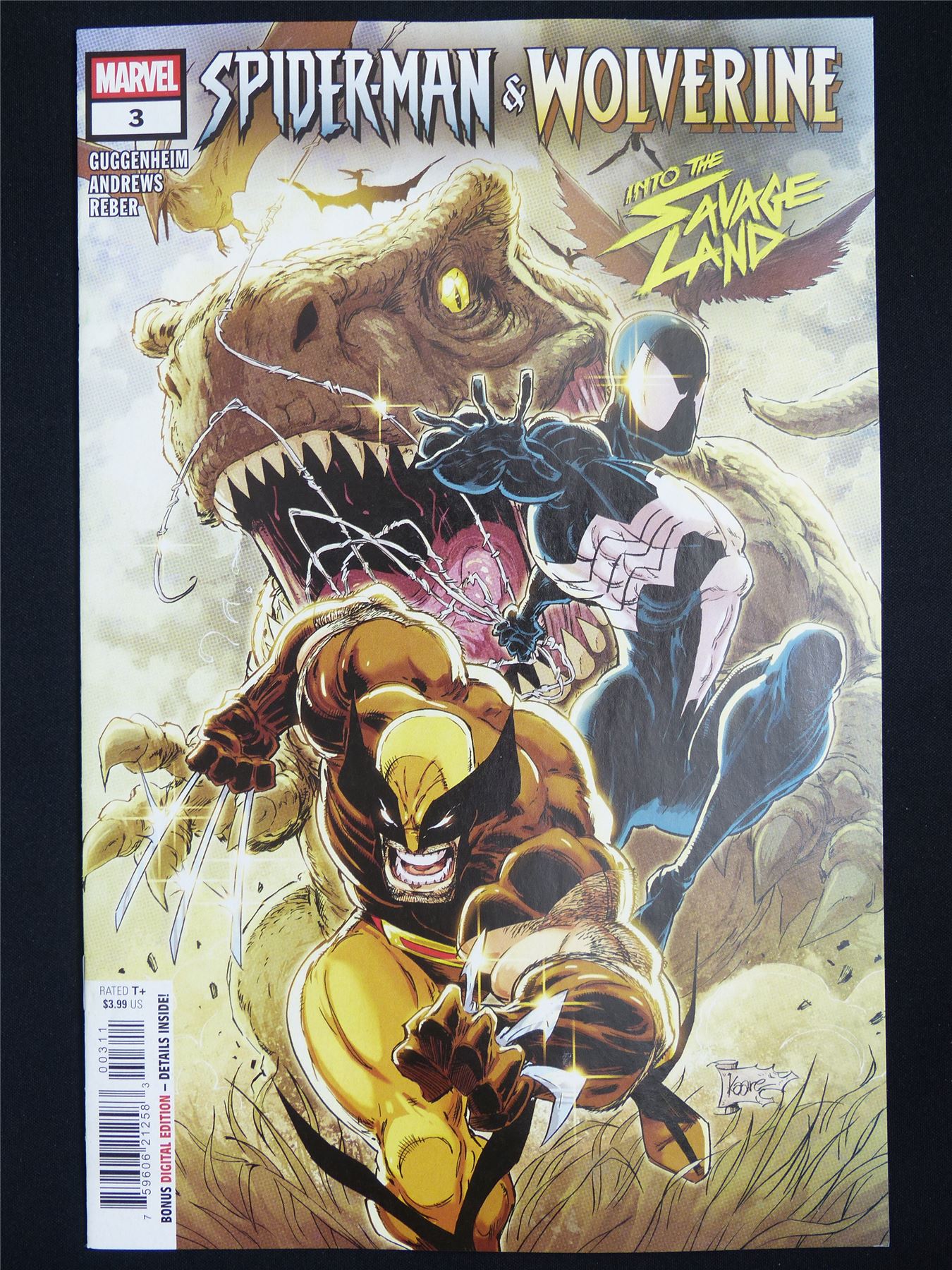 SPIDER-MAN & Wolverine: Into the Savage Lands #3 - Sep 2025 Marvel Comic #2KI