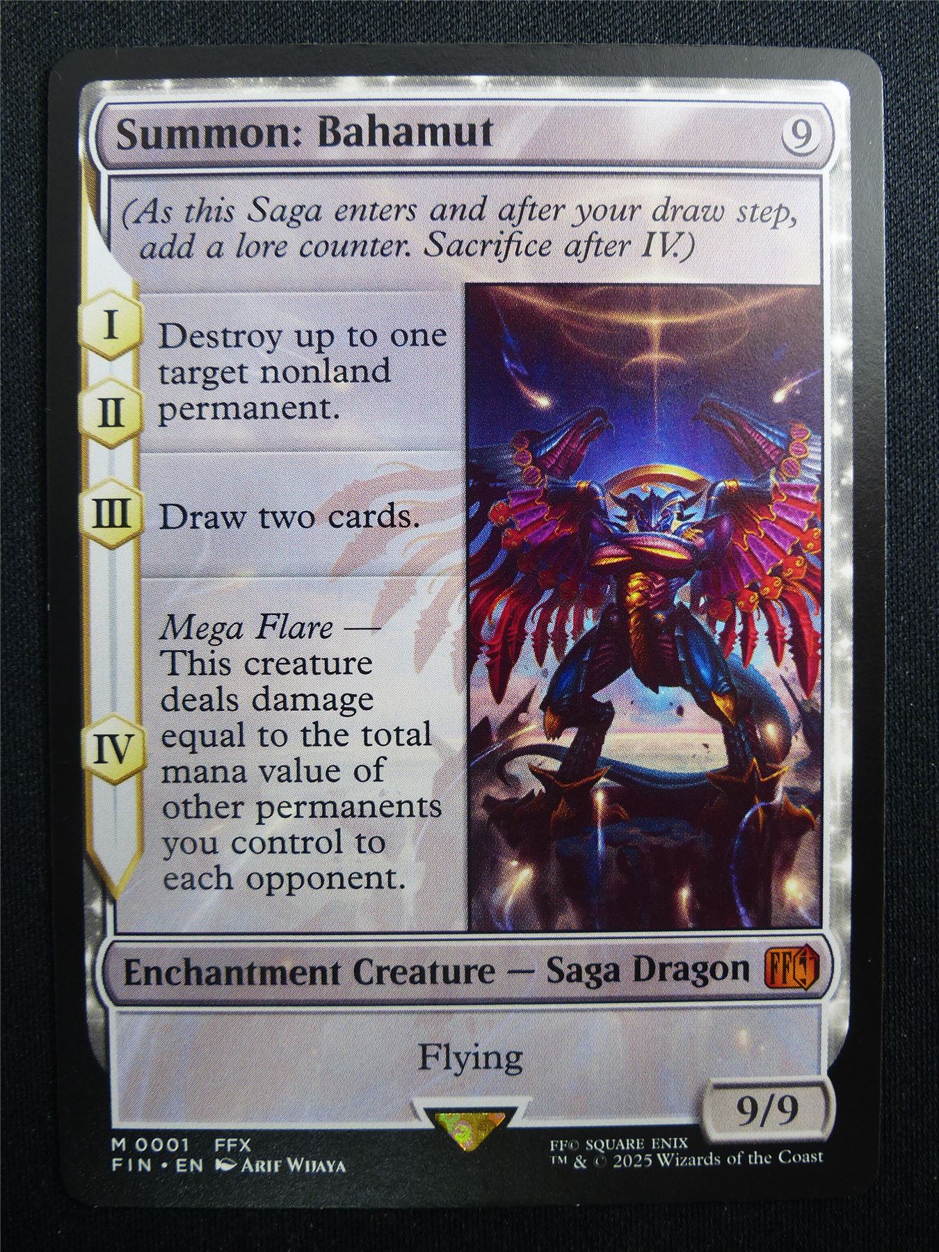 Summon: Bahamut - FIN - Mtg Card #3F2