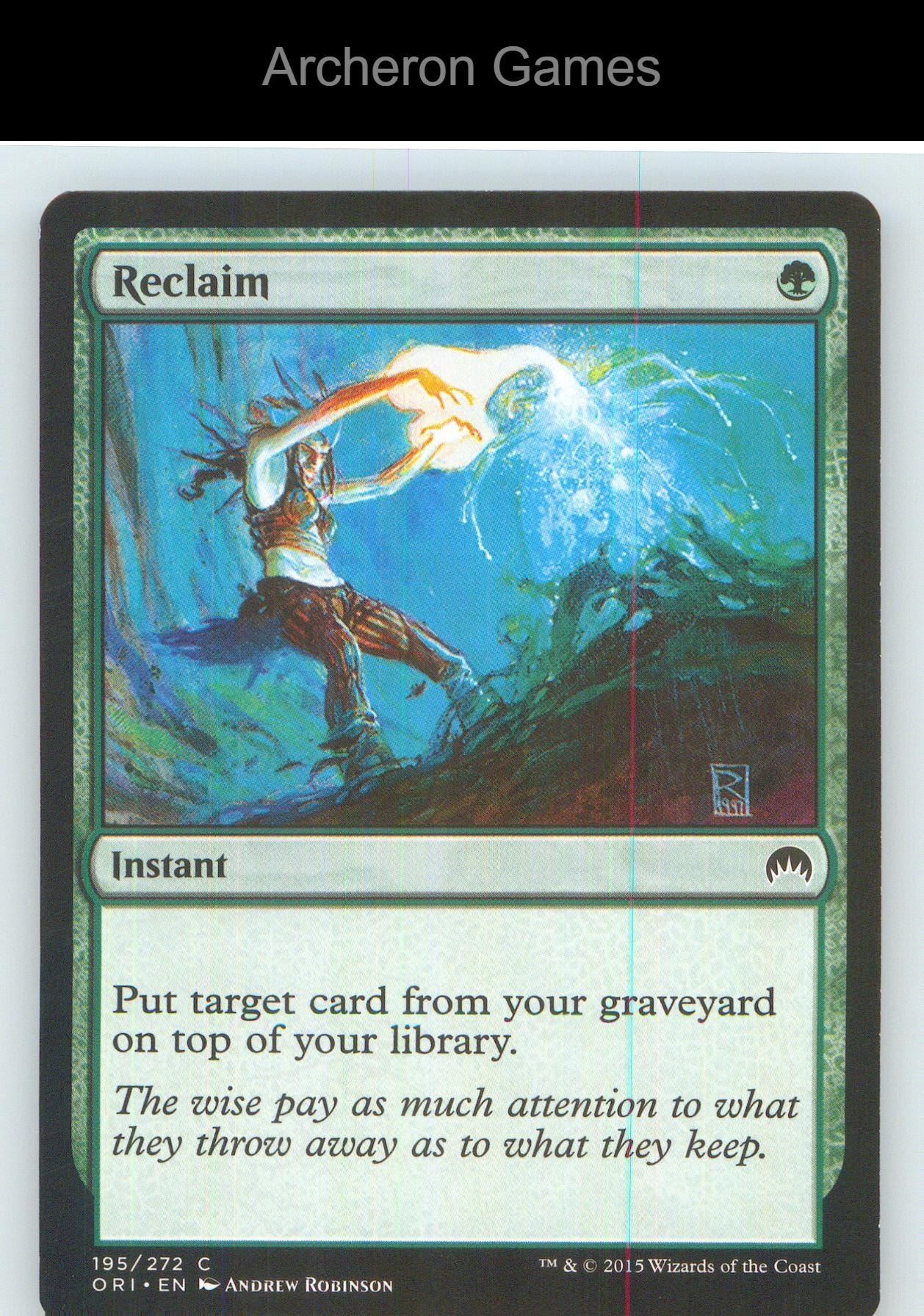 Reclaim ORI 195 C MTG Card NM/EX+