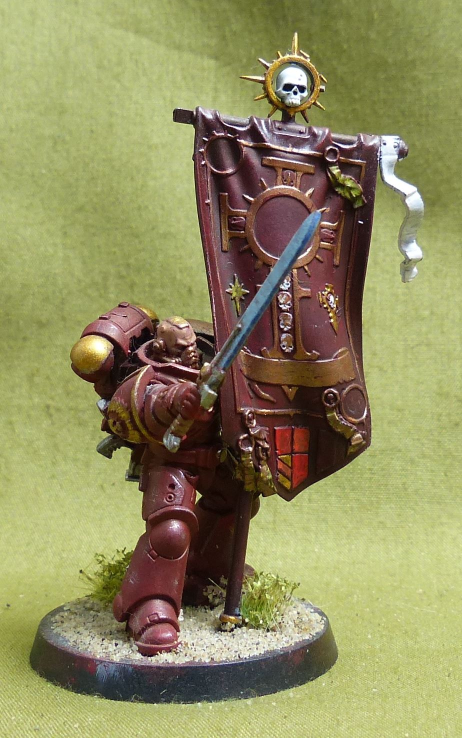 Ancient painted - Blood Angels - Warhammer 40K #3Z5