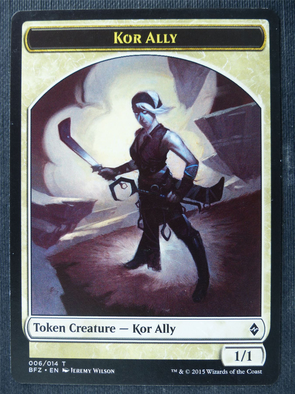 Kor Ally Token - Mtg Card #3Z9