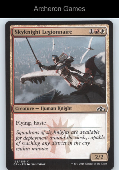 Skyknight Legionnaire 198 C MTG Card Guilds of Ravnica