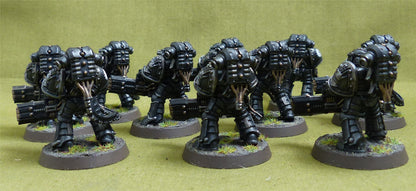 MKIII Tactical Squad set of 10 painted - Iron Hands - Warhammer Horus Heresy #2QG