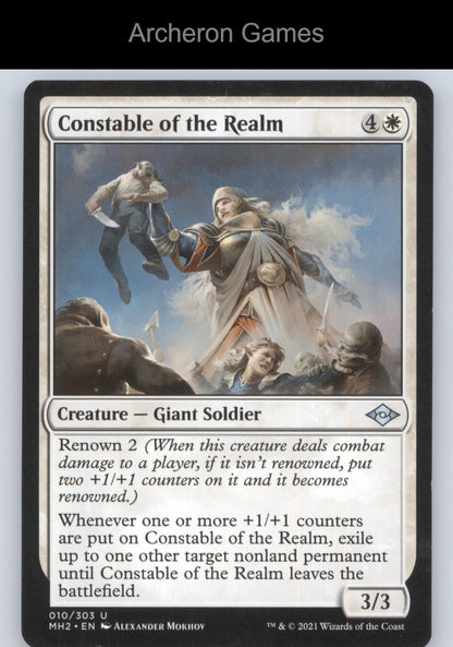 Constable of the Realm 10 UC MTG Card Modern Horizons 2
