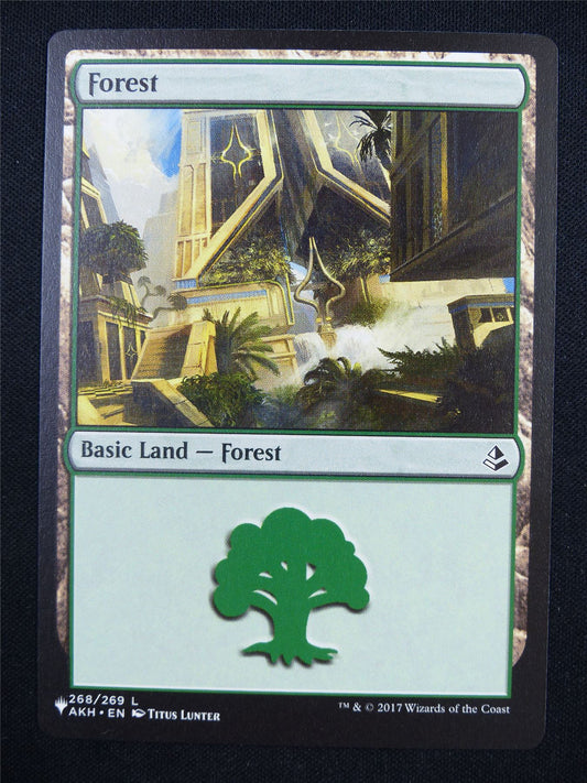 Forest 268/269 - AKH - Cute to Brute - Mtg Card #1SR