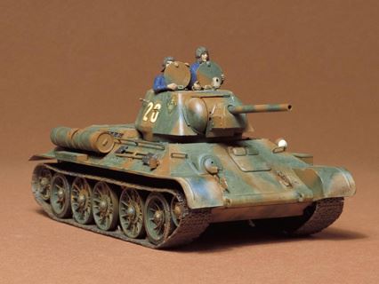 1/35 T34/76 1943 Russian Tank 1:35 Tanks 1939-1945 - World War II TAMIYA #2V