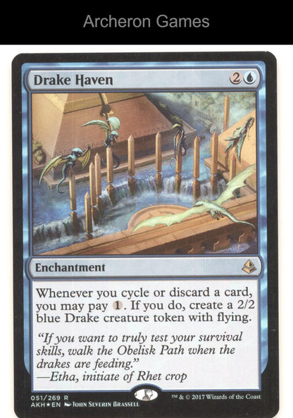 Drake Haven 51 R MTG Card Amonkhet