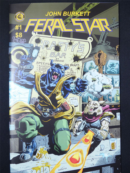 FERAL Star #1 - B&B Mar 2025 Cosmic Lion Comic #Q3