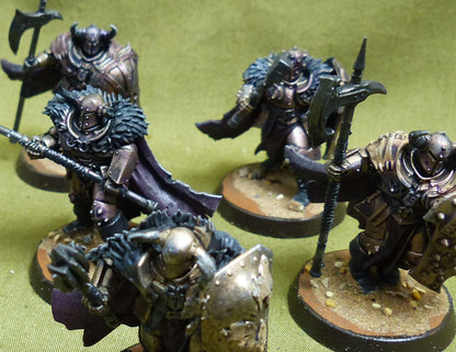 Chaos Warriors painted - Slaves to Darkness - Warhammer AoS #5CQ