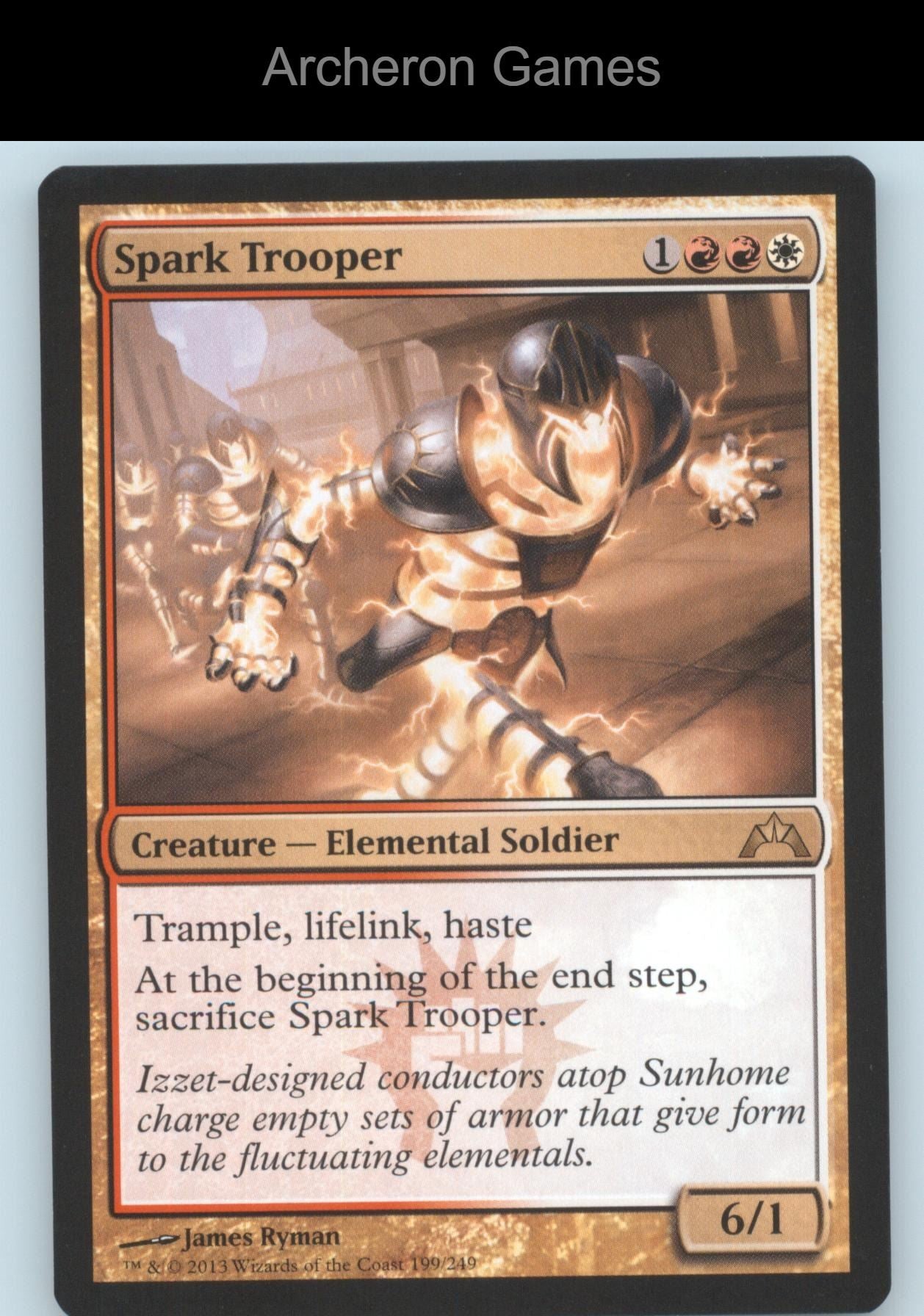 Spark Trooper 199 R MTG Card Gatecrash