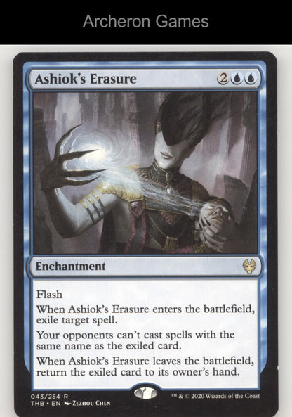 Ashiok's Erasure 43 R MTG Card Theros Beyond Death
