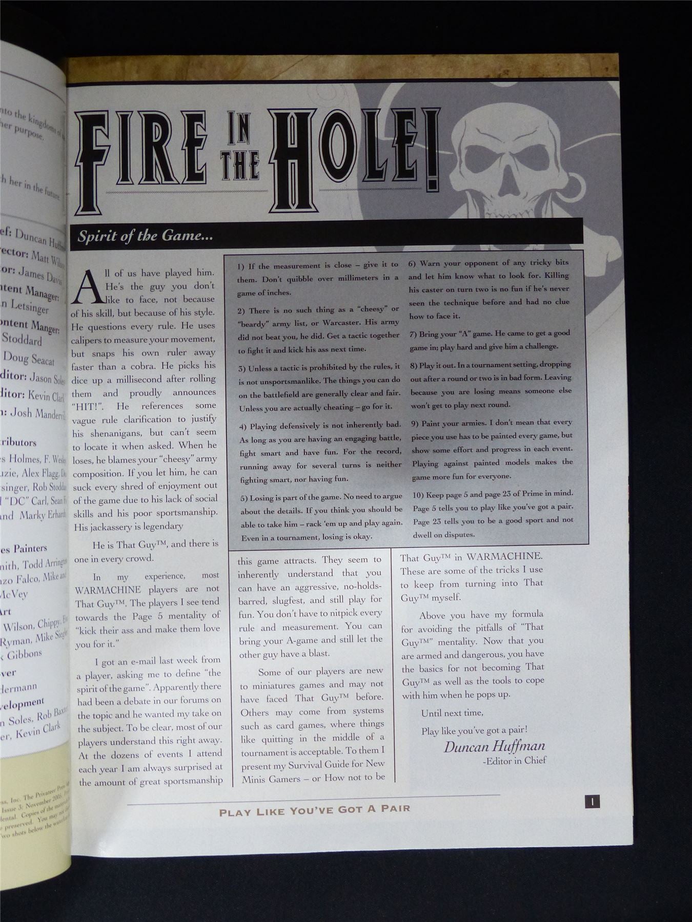 No Quarter Magazine #4 - Privateer Press
